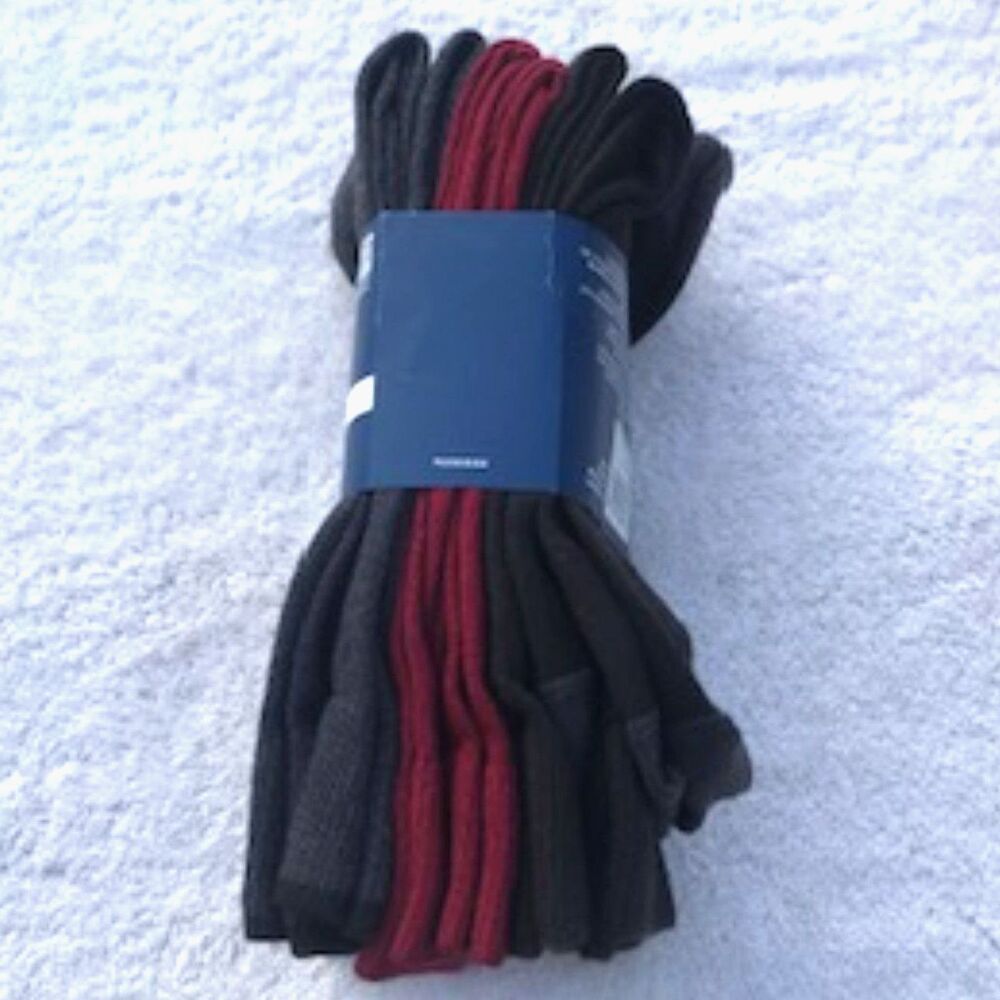 Size: 6-12 Dress Socks . (6) Pair Sleeve . Assorted Colors . New in Sleeve